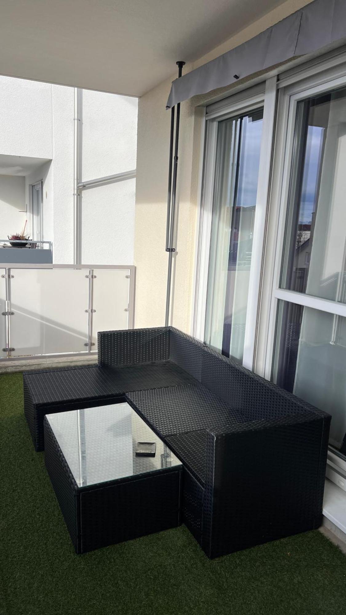 Grosse Ferienwohnung In Augsburg Mit Balkon ภายนอก รูปภาพ